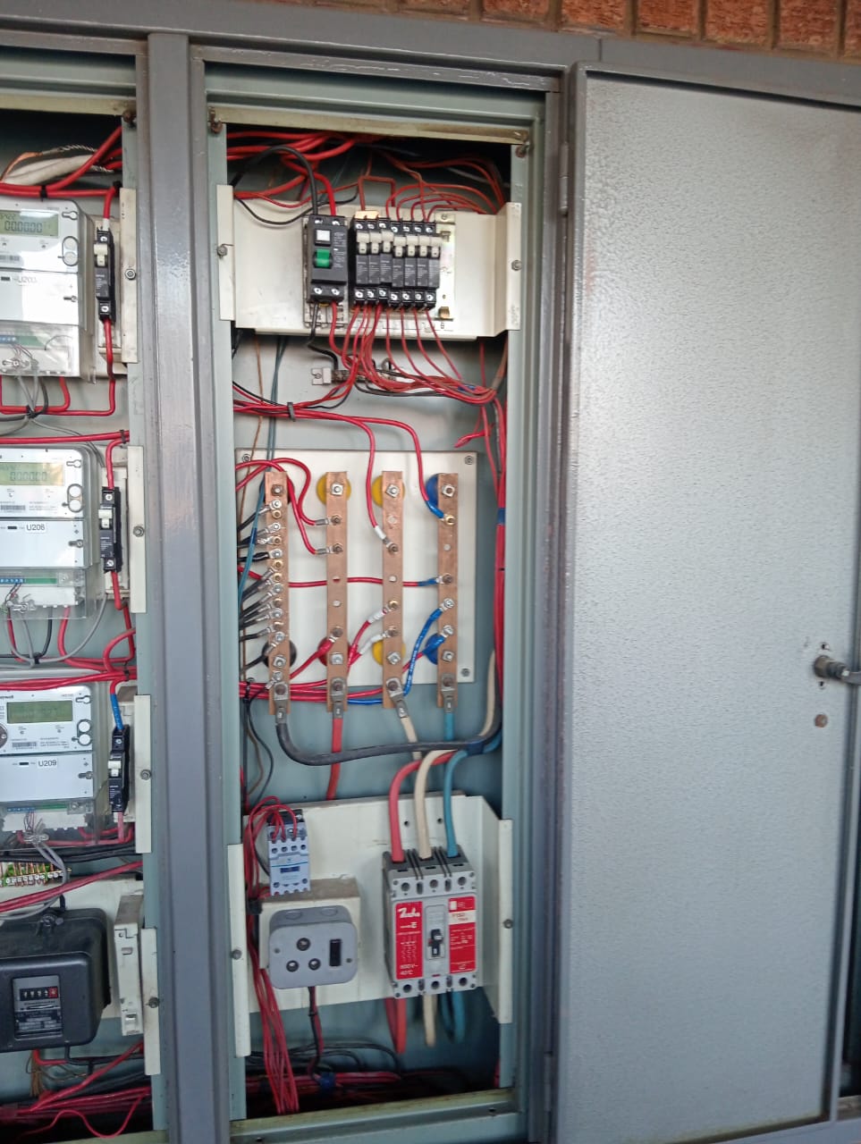 Plumbing and electrical installation